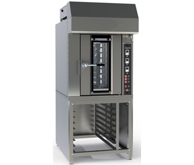 Rotary Oven Baby Combined Open Trays Cabinet.